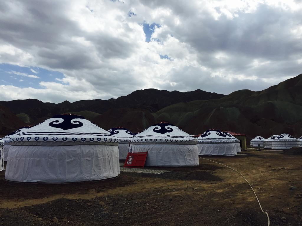 Kaoshan Tent Zhangye Exterior photo